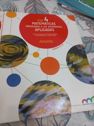 Matemáticas orientadas a las Enseñanzas Aplicad...