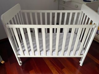Cuna Micuna Blanca + colchón