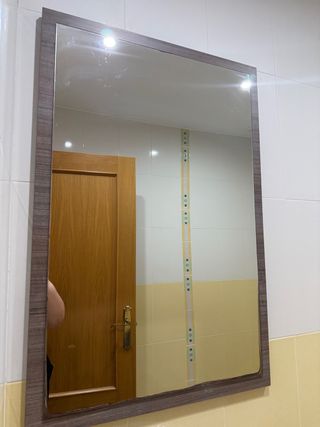 Espejo de madera