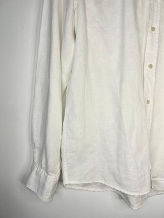 Camisa Zara Linho Branca M