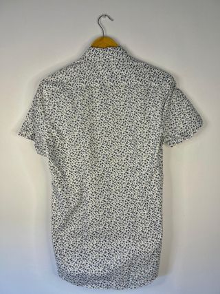 Camisa Zara Slim Fit Estampada
