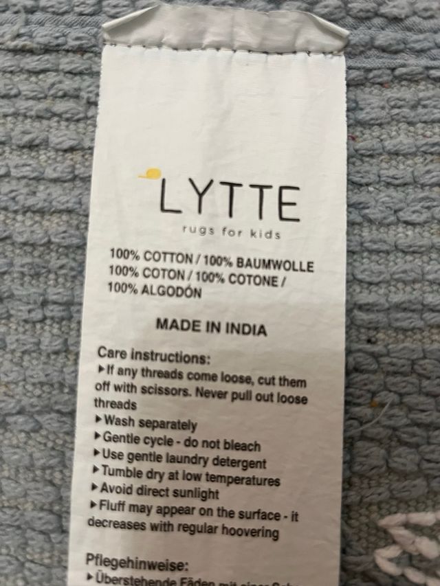 Alfombra Infantil Lorena Canals Estrellas Azul