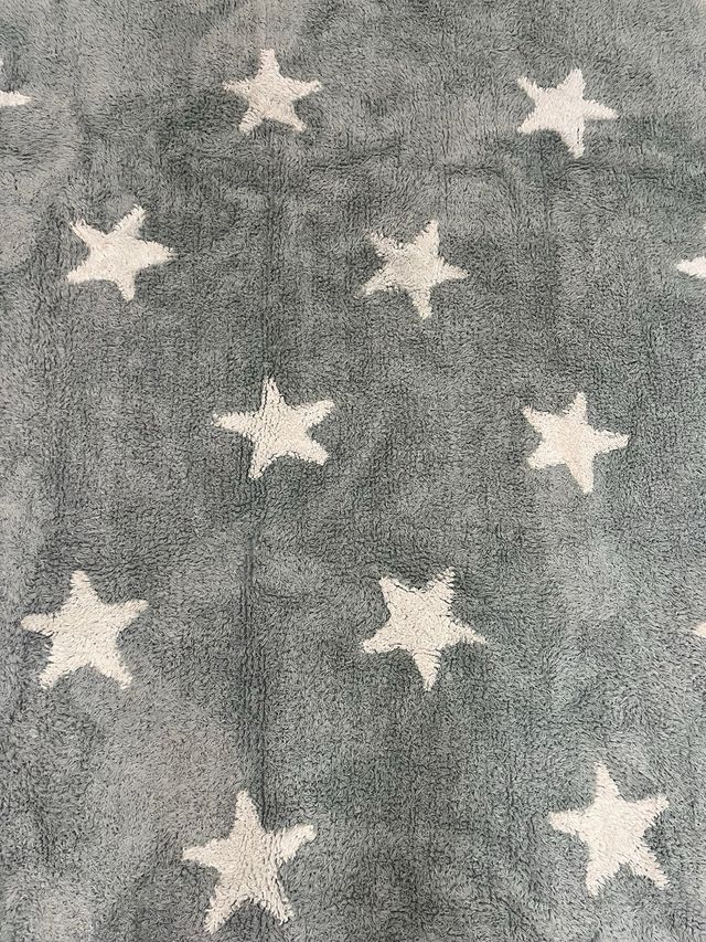Alfombra Infantil Lorena Canals Estrellas Azul
