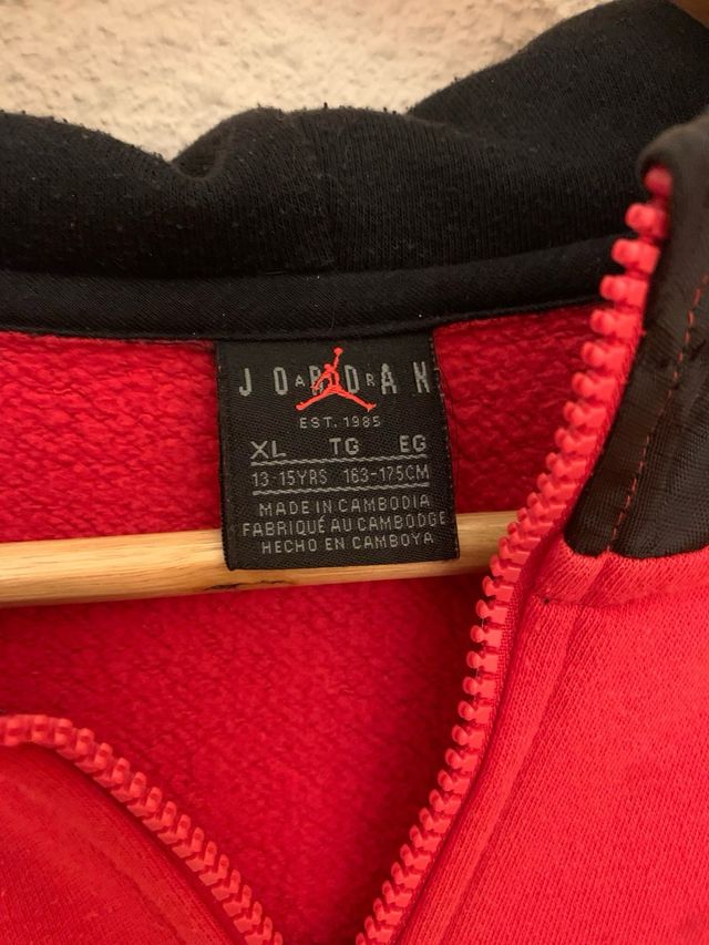 Chándal Jordan Rojo