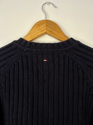 Tommy Hilfiger Jumper Preto Bordado