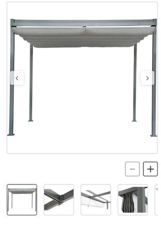 Pérgola Aluminio Leroy Merlin Gris
