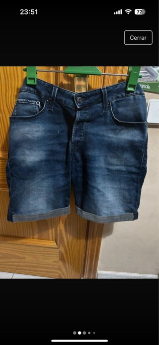 Vaqueros cortos Jack & Jones Regular Fit