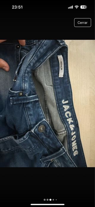 Vaqueros cortos Jack & Jones Regular Fit