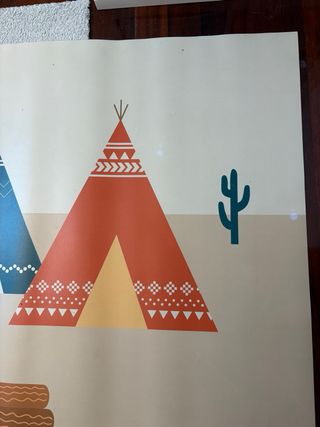 Alfombra Infantil Vinílica 170x120 cm