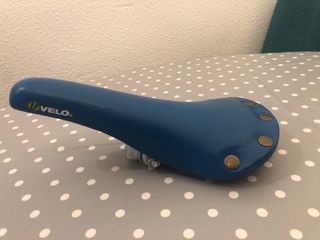 Sillín Velo Azul Eléctrico