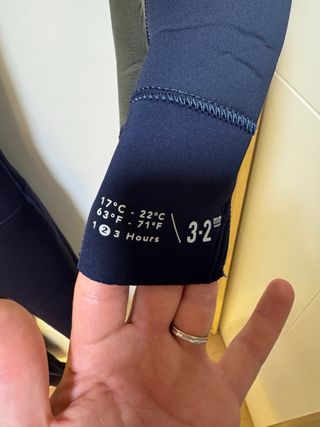 Traje neopreno surf 3/2 mm Olaian Talla S