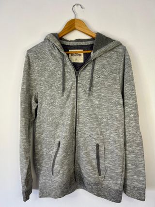Casaco Hollister Cinza Tamanho M