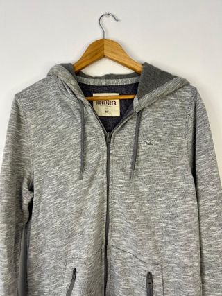 Casaco Hollister Cinza Tamanho M