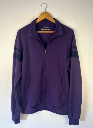 Casaco Vintage Roxo Kappa Tamanho L