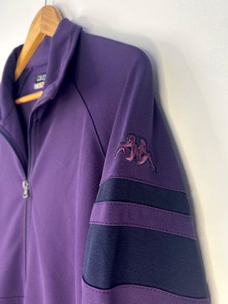 Casaco Vintage Roxo Kappa Tamanho L