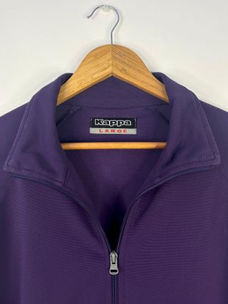 Casaco Vintage Roxo Kappa Tamanho L