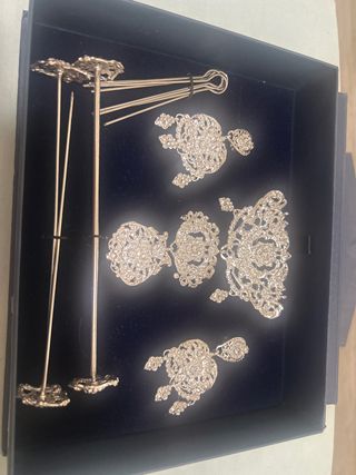 Aderezo Fallera Adulta Plata