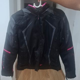 Chaqueta Seventy Mujer Negra y Rosa