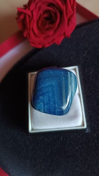 Agata burattata blu maxi 38g