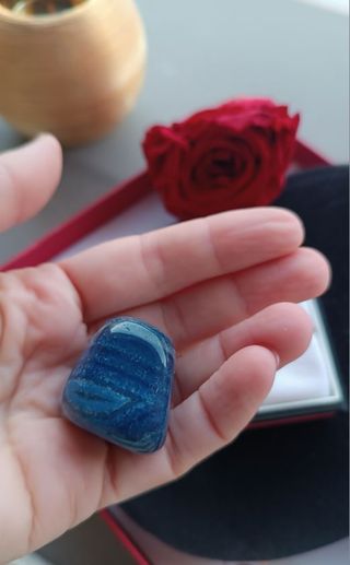 Agata burattata blu maxi 38g