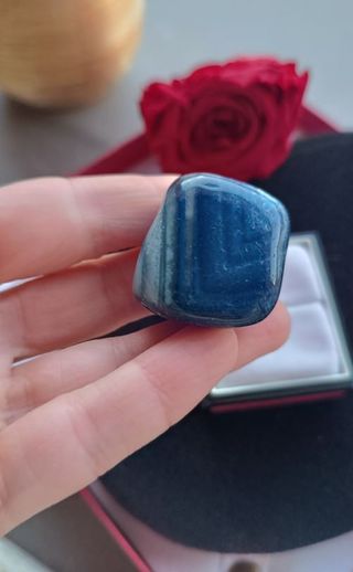 Agata burattata blu maxi 38g