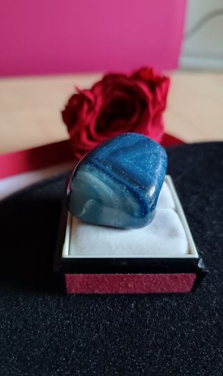 Agata burattata blu maxi 38g