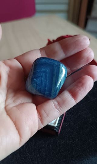 Agata burattata blu maxi 38g