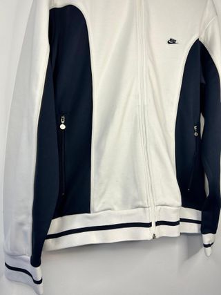 Casaco Nike Vintage Branco e Preto Tamanho L