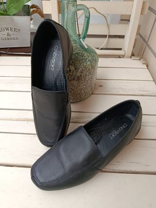 Mocasines CINDYSOFT Negros