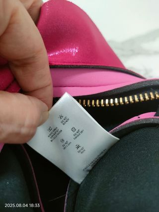 Save My Bag tracolla fucsia e nera