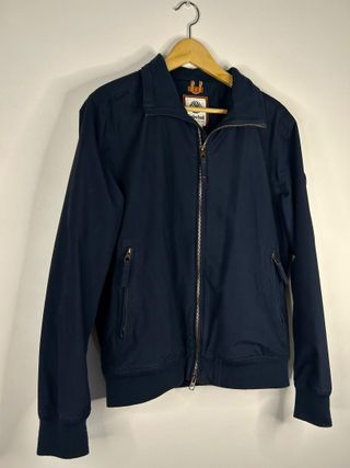 Casaco Bomber Impermeável Timberland Azul