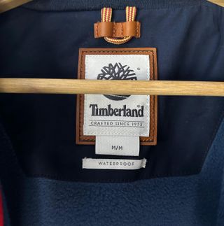 Casaco Bomber Impermeável Timberland Azul