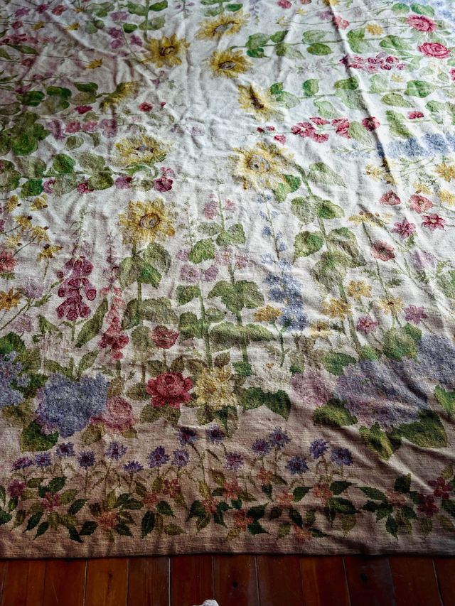 Alfombra Aubusson floral