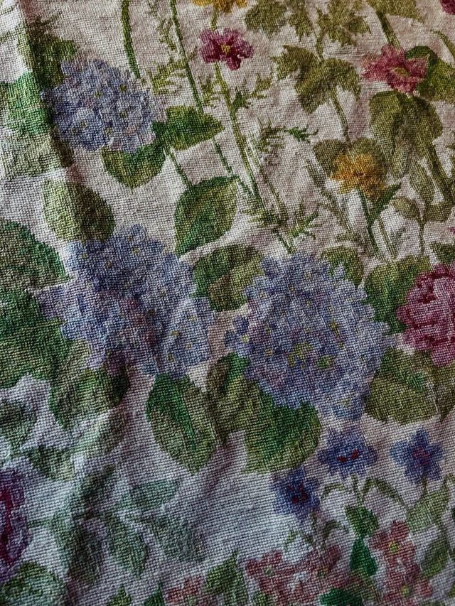 Alfombra Aubusson floral