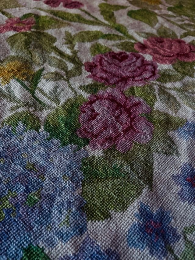 Alfombra Aubusson floral