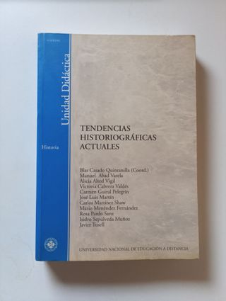UNED Tendencias Historiográficas actuales.