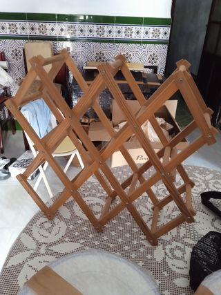 Botellero de madera para cocina