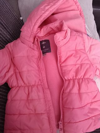 Chaqueta niña Canada House rosa.