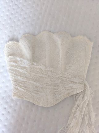 Vestido Novia 2 Piezas Blanco