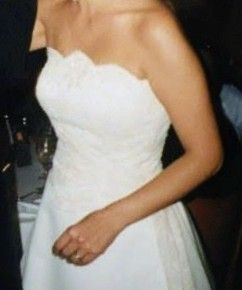 Vestido Novia 2 Piezas Blanco