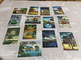 Lote de 12 Postales Japonesas (Valencia)