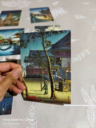 Lote de 12 Postales Japonesas (Valencia)