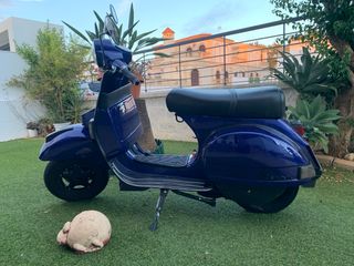 Vespa PX200 E Azul