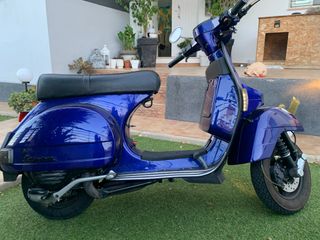 Vespa PX200 E Azul