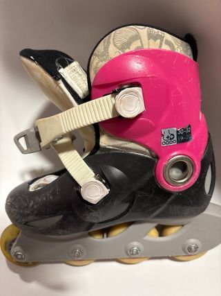 Patines en línea para niña, 2 pares
separados