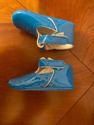 Sapatos Jacadi 18 verniz azuis