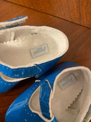 Sapatos Jacadi 18 verniz azuis