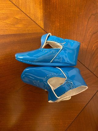 Sapatos Jacadi 18 verniz azuis