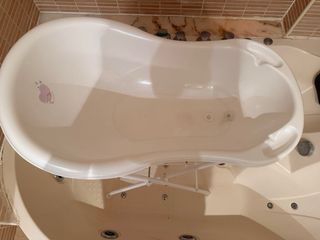 Bañera para bebé con soporte incluye el asiento
