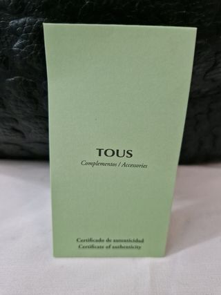 Bolso Tous de piel negro